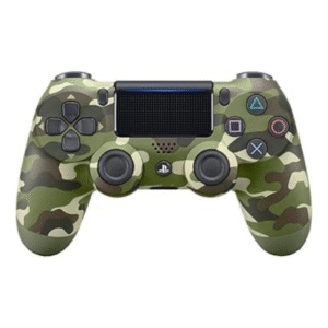 Sony, Manette PS4 DUALSHOCK 4 Officielle, Accessoire PlayStation 4, Sans Fil, Batterie Rechargeable, Bluetooth, Couleur : Green Camo