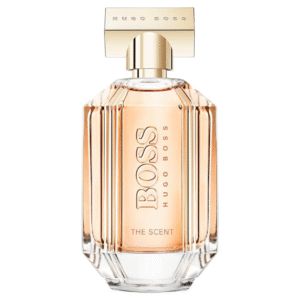 BOSS The Scent - Eau de Parfum for Her - Ambery Fragrance with Notes of Honeyed Peach, Osmanthus Flower and Roasted Cocoa - High Longevity - 100ml
