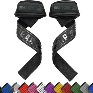 Weight Lifting Premium Neoprene Straps with Padded Grip – Heavy Duty Gym Straps for Deadlift, Pull Ups & Strength Training (Unisex)